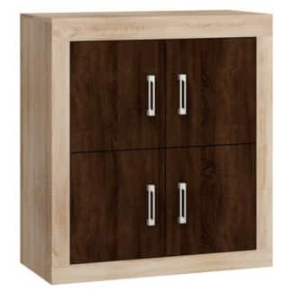 VERIN/01, komoda, dub sonoma/dub sonoma tmavý