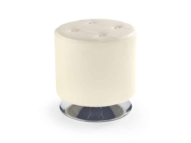 Taburet DORA, krémová