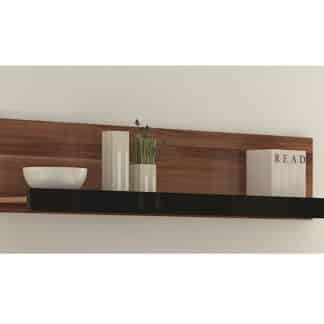 VERIN/12, police M, švestka wallis/černý lesk