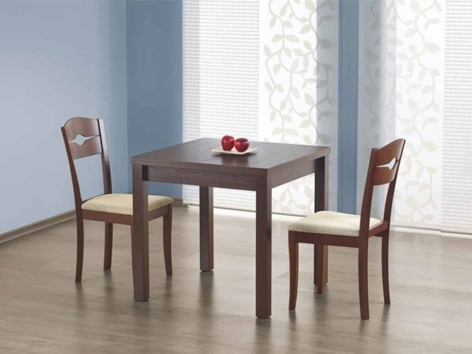 Jídelní stůl rozkládací GRACJAN, ořech tmavý