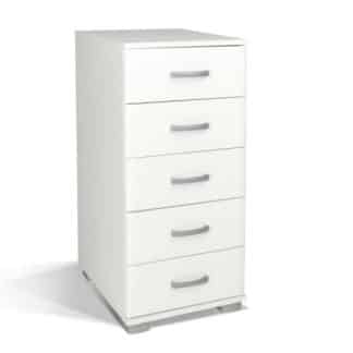 Komoda ROMA 7, bílá