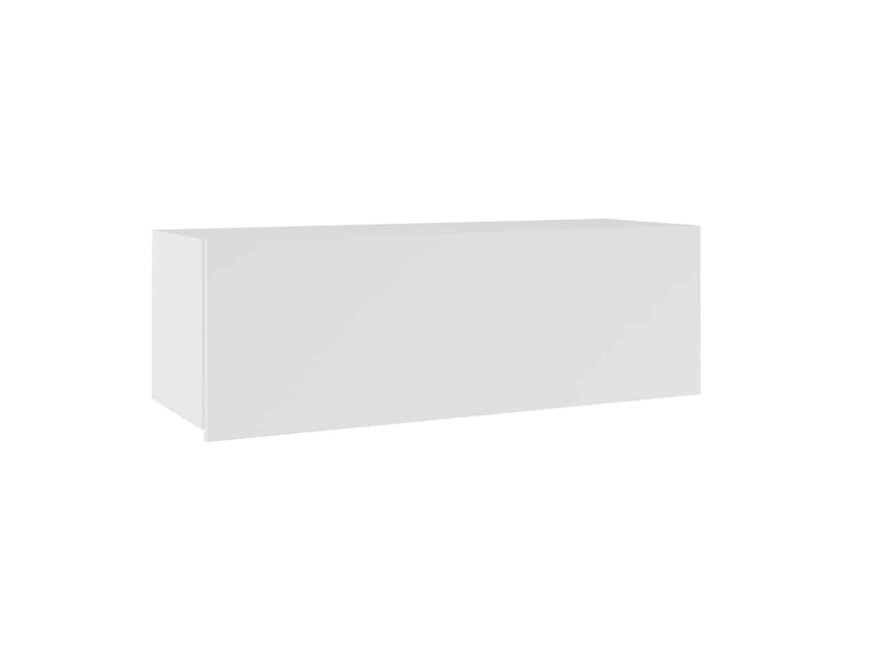 Police CALABRINI, bílá/bílý lesk