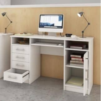 B9 psací stůl, bílá