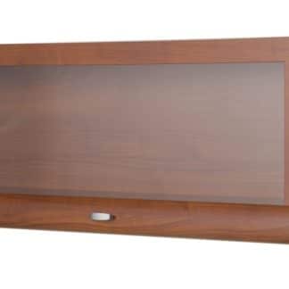 DOVER 03 závěsná vitrína, višeň primavera