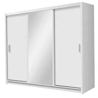 Šatní skříň MONZA bílá