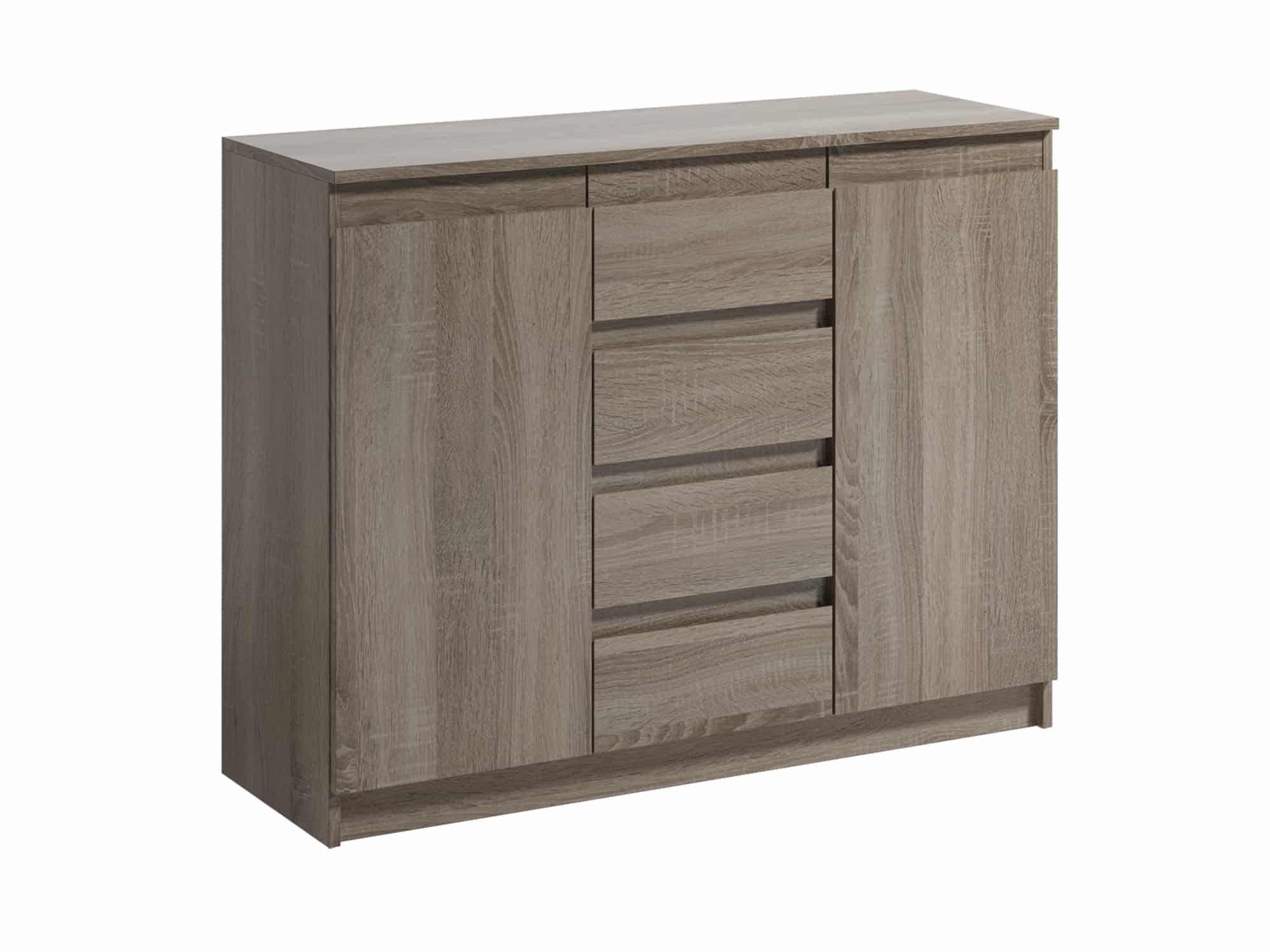 Komoda DETA A1 2D4S, dub lanýž