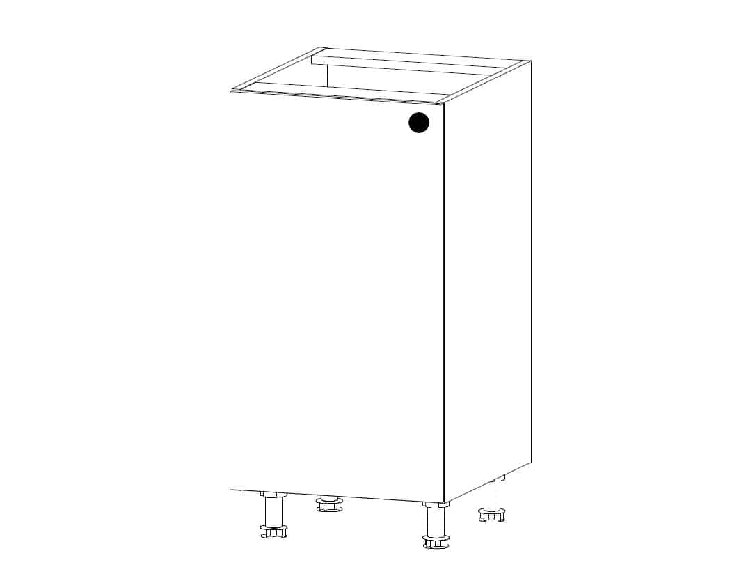 PROWANSJA dolní skříňka D40 levá, borovice andersen