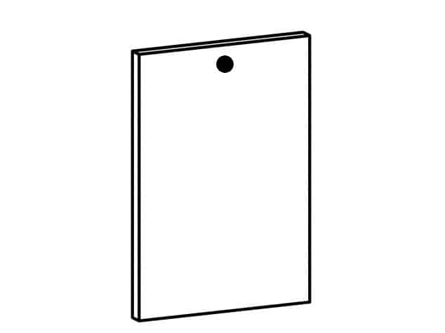 PROWANSJA dvířka na myčku 60/72, borovice andersen