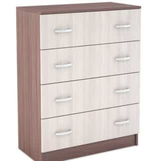 Komoda BASIA 4S KM-554, sv./tm. jasan šimo