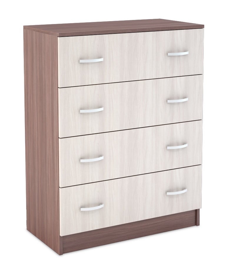 Komoda BASIA 4S KM-554, sv./tm. jasan šimo