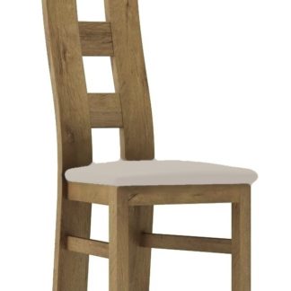 Čalouněná židle TADEÁŠ, dub stirling/Victoria 20