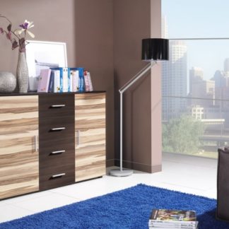 Komoda UNI/CAMA, wenge/ořech baltimore