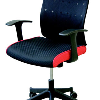 Manažerská židle VICKY, černá/červená