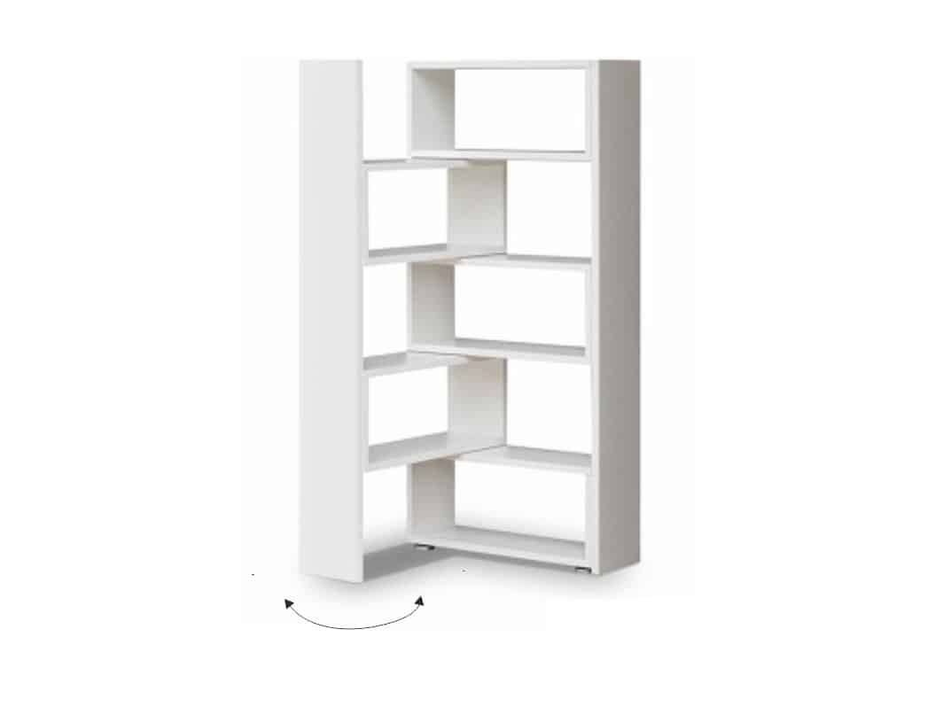 KLOE I regál rozkládací, bílá