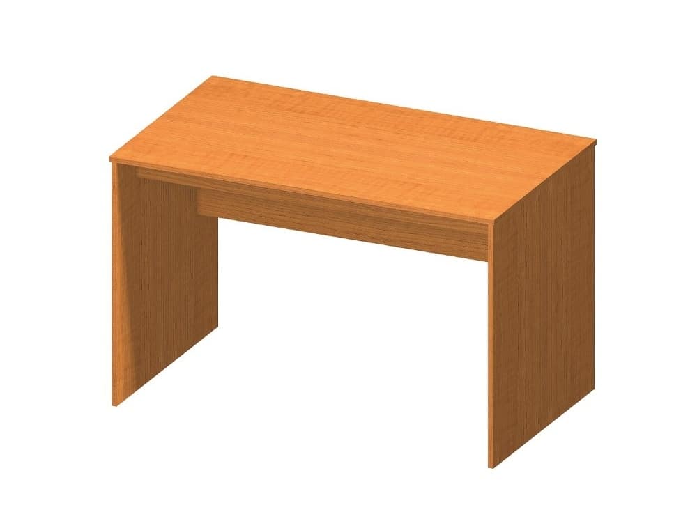 Jednoduchý psací stůl TEMPO AS NEW 021, š.120, třešeň