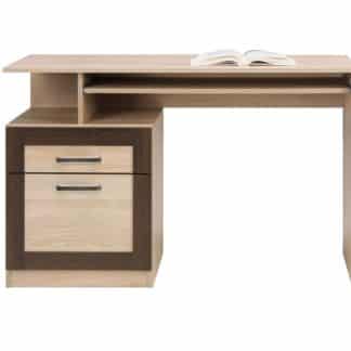 BS 11 - BOSS PC stůl BS11, dub sonoma/dub čokoládový