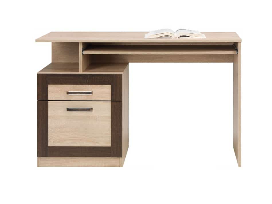 BS 11 - BOSS PC stůl BS11, dub sonoma/dub čokoládový