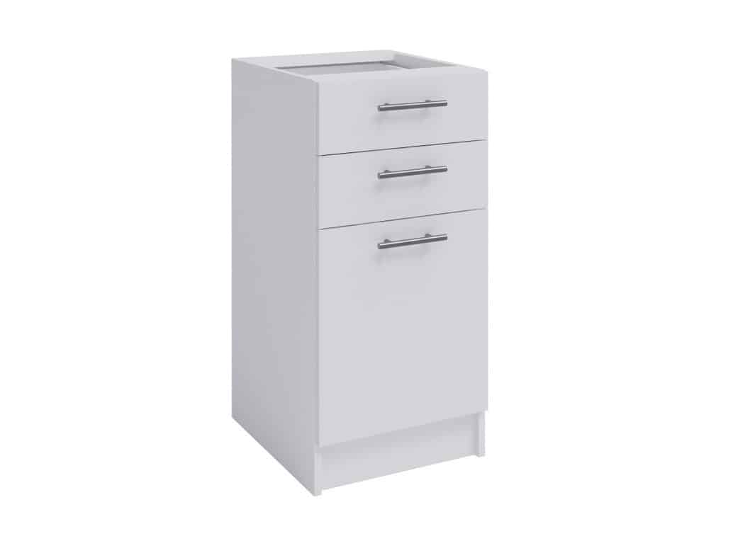 FABIANA, dolní skříňka, S-40SZ2, bílá