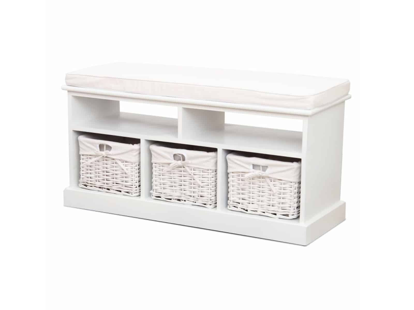 Lavice RAFAELLO, bílá