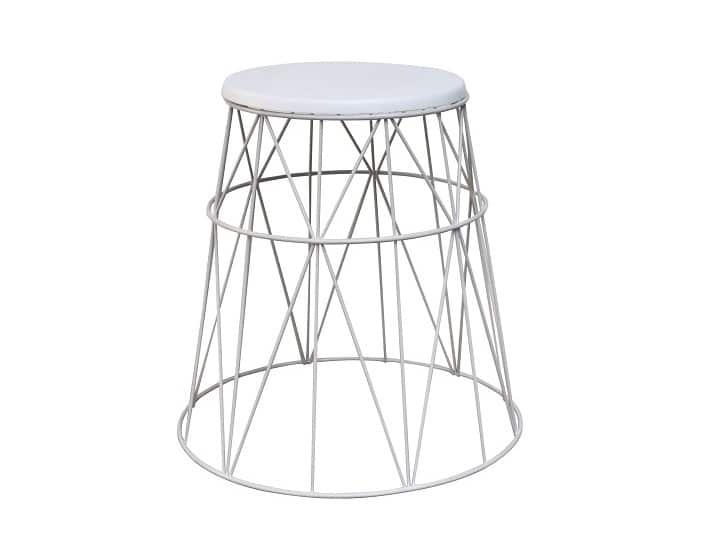 LAVON odkládací stolek, bílá