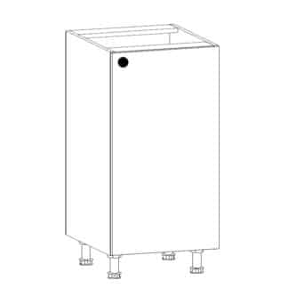 PROWANSJA dolní skříňka D40 pravá, borovice andersen