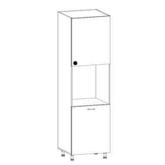 PROWANSJA vysoká skříňka pro vestavbu D60P pravá, borovice andersen