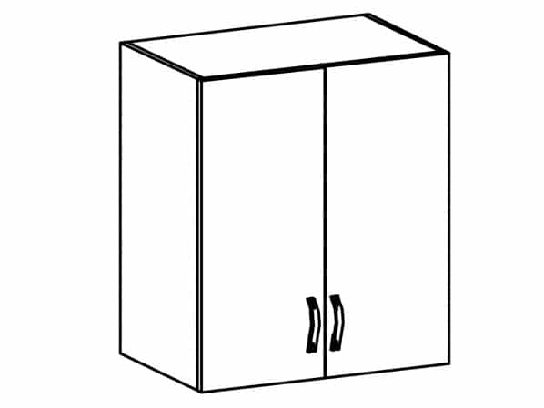 SYCYLIA, skříňka horní G60, borovice andersen