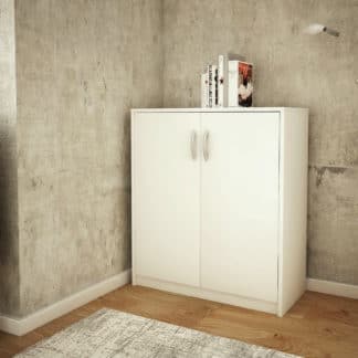 Komoda AGNES/HIT 2D, bílá