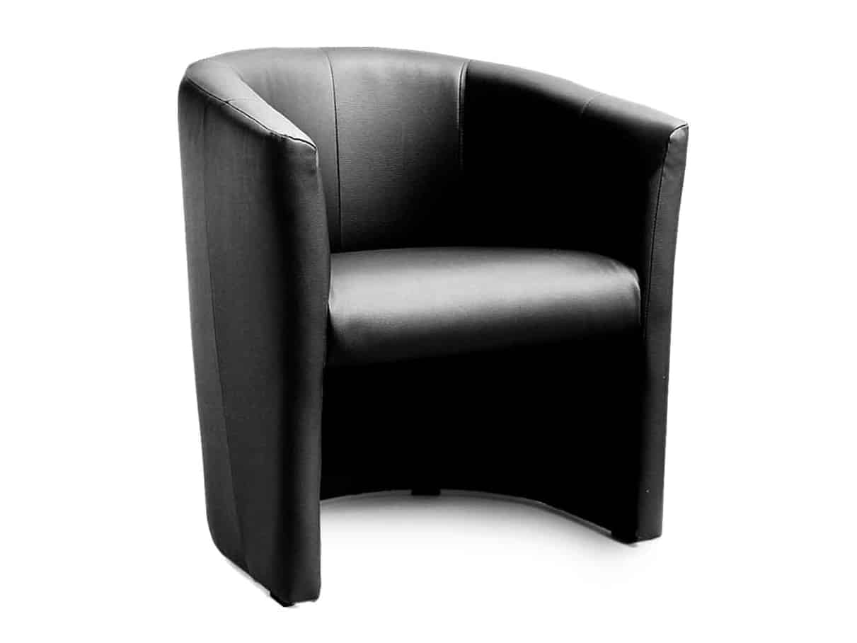 Křeslo CUBE, černá