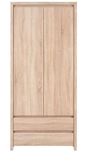 KASPIAN, skříň SZF2D2S, dub sonoma