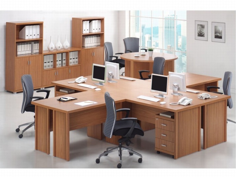 OSCAR, kancelářská sestava-vzorová sest. 2, třešeň