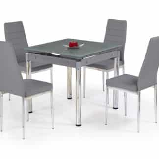 Jídelní stůl rozkládací KENT, šedý