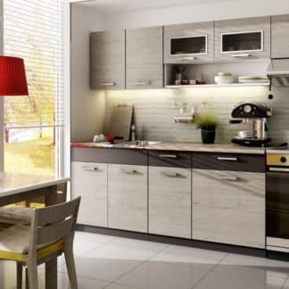 Kuchyně MORENO 260 cm, dub picard