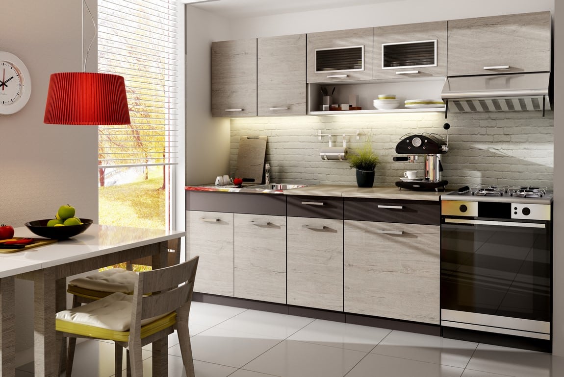 Kuchyně MORENO 260 cm, dub picard