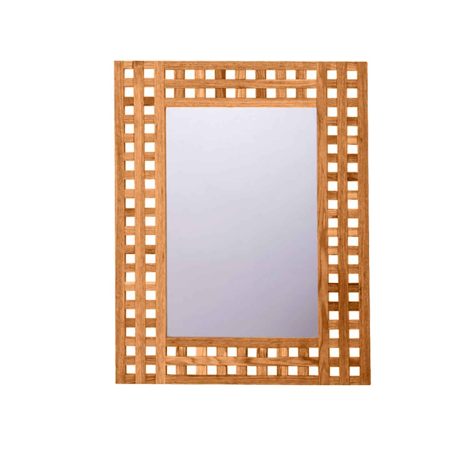 Obdelníkové zrcadlo PORTO, ořech