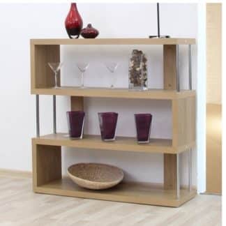 BENITO regál, dub/chrom