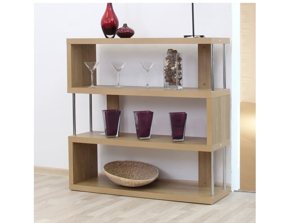 BENITO regál, dub/chrom