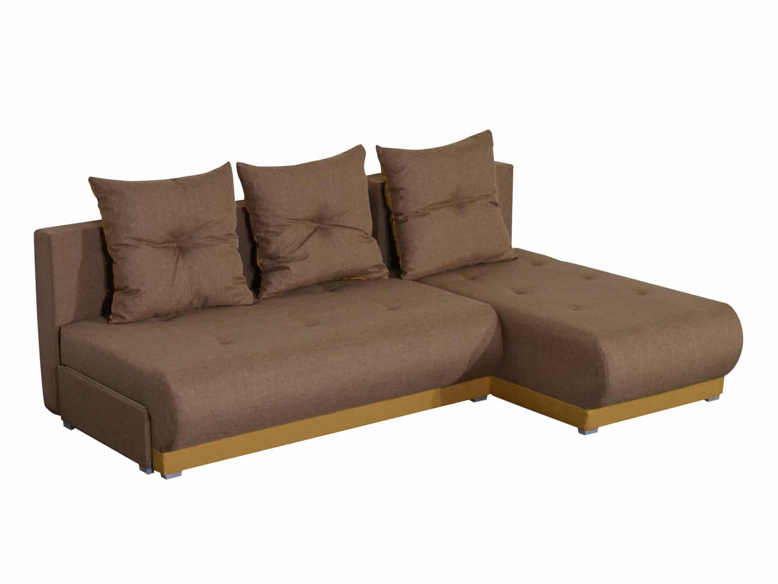 Rohová sedačka INSIGNIA 19, hnědá/béžová