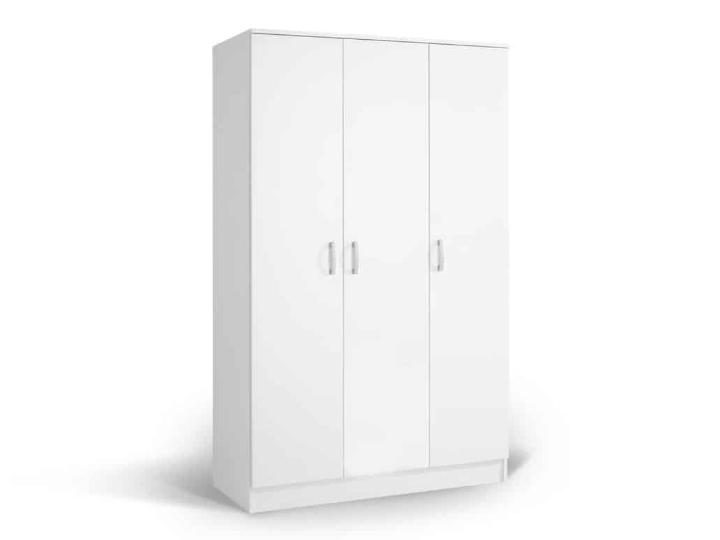 Šatní skříň IVA 3K, bílá