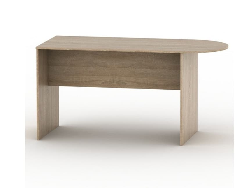 TEMPO AS NEW 022 kancelářský stůl s obloukem, dub sonoma