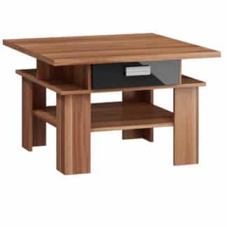 SOLO, konferenční stolek, švestka wallis/černý lesk