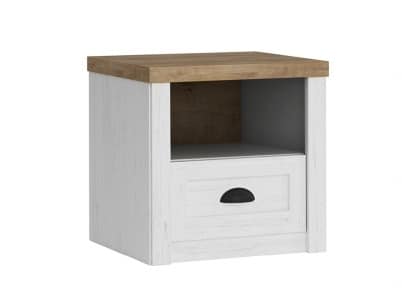 PROWANSJA noční stolek SN, borovice andersen/dub lefkas