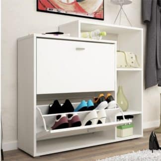 Botník IZABELA, bílý