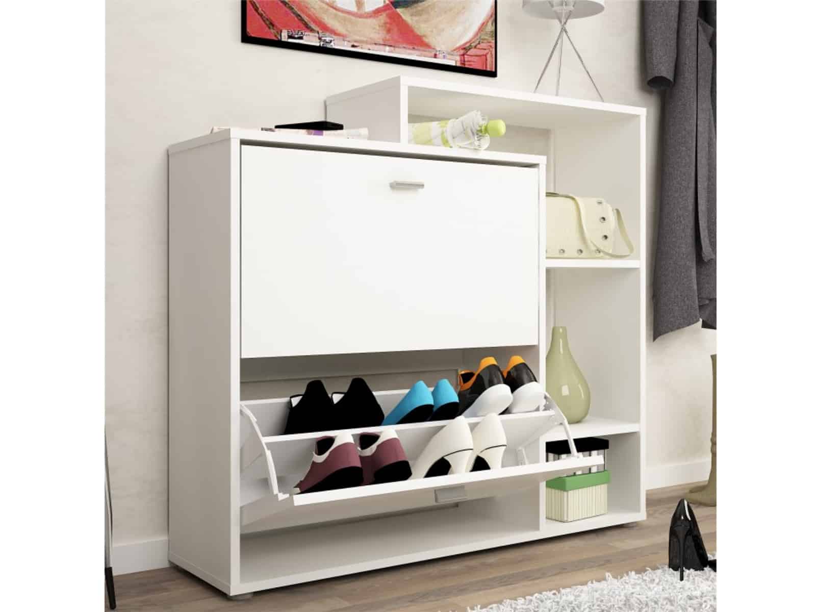 Botník IZABELA, bílý