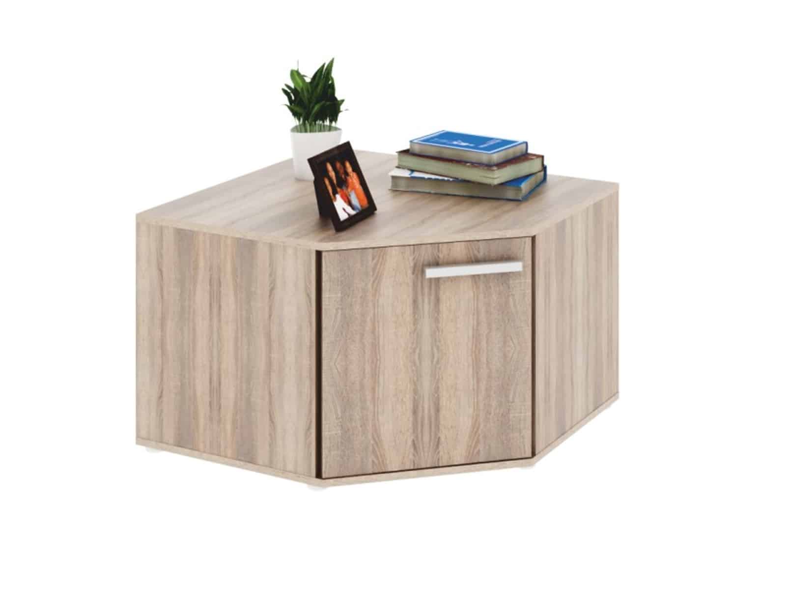 Rohová skříňka DUNAJ 14, dub sonoma