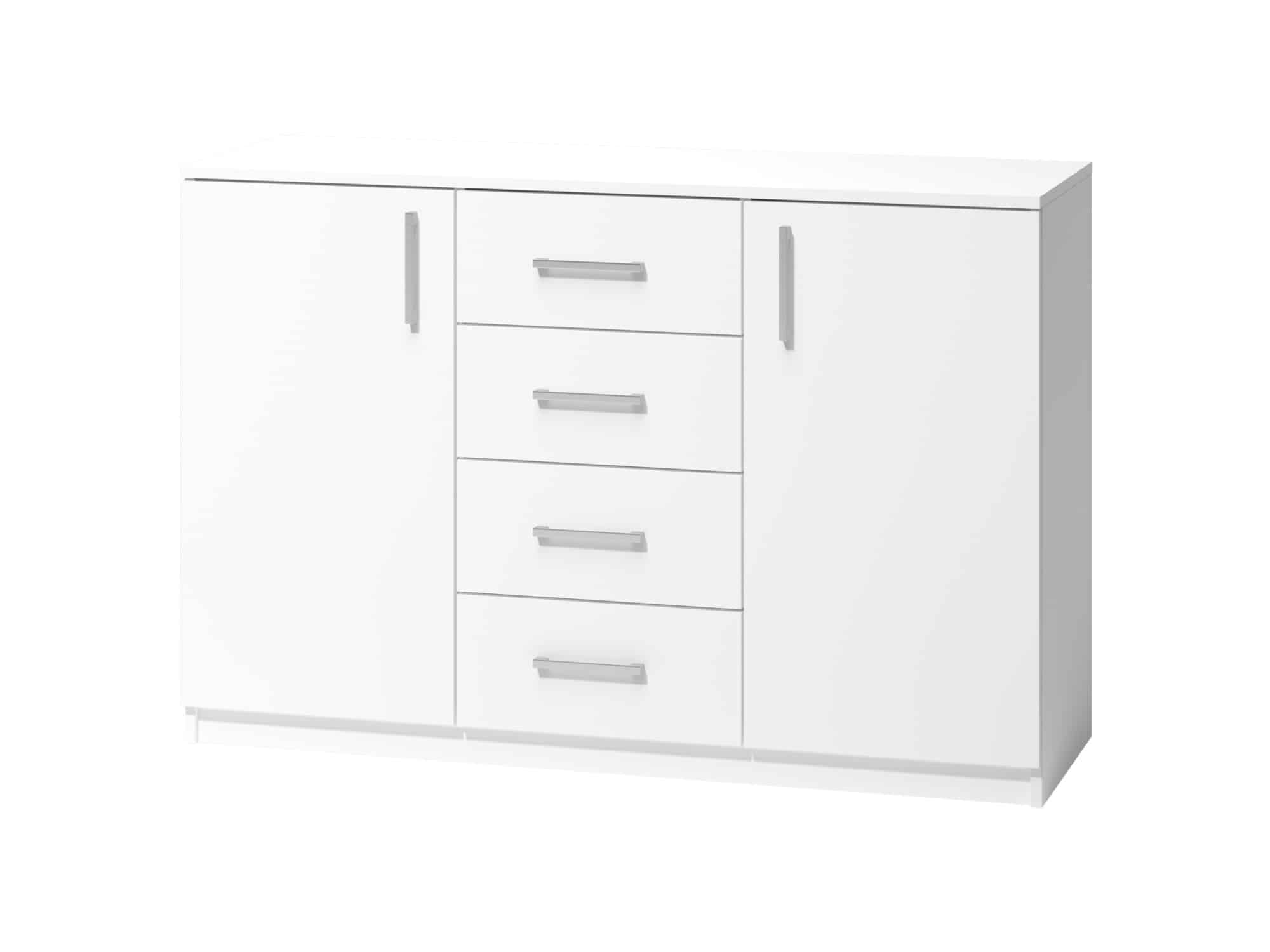 Komoda ARTA 03, bílý mat