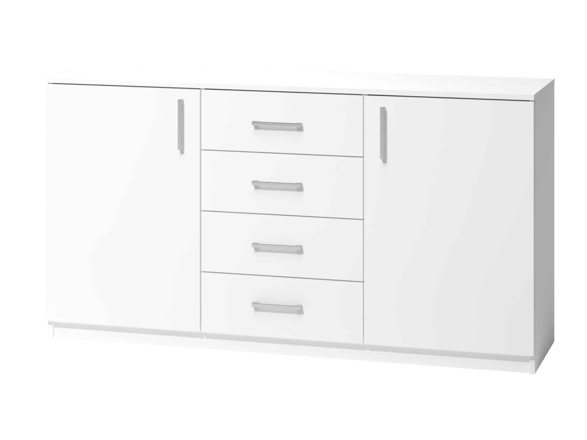 Komoda ARTA 04, bílý mat