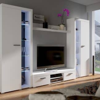 Obývací stěna RUMBA XL, bílá