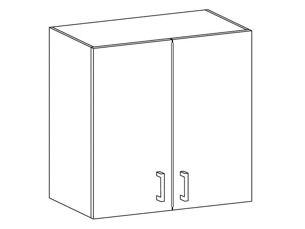 SYCYLIA, skříňka horní G80, borovice andersen