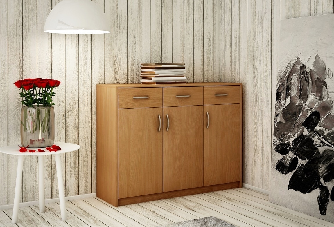 Komoda AGNES/HIT 3D3S, buk